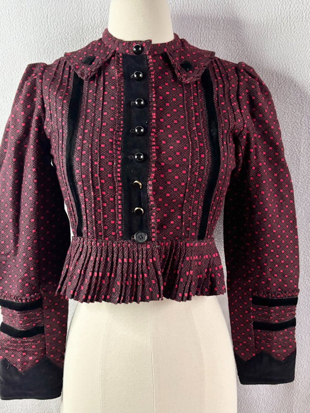 Szeki Hungarian Transylvanian Handmade Folk Jacket XS